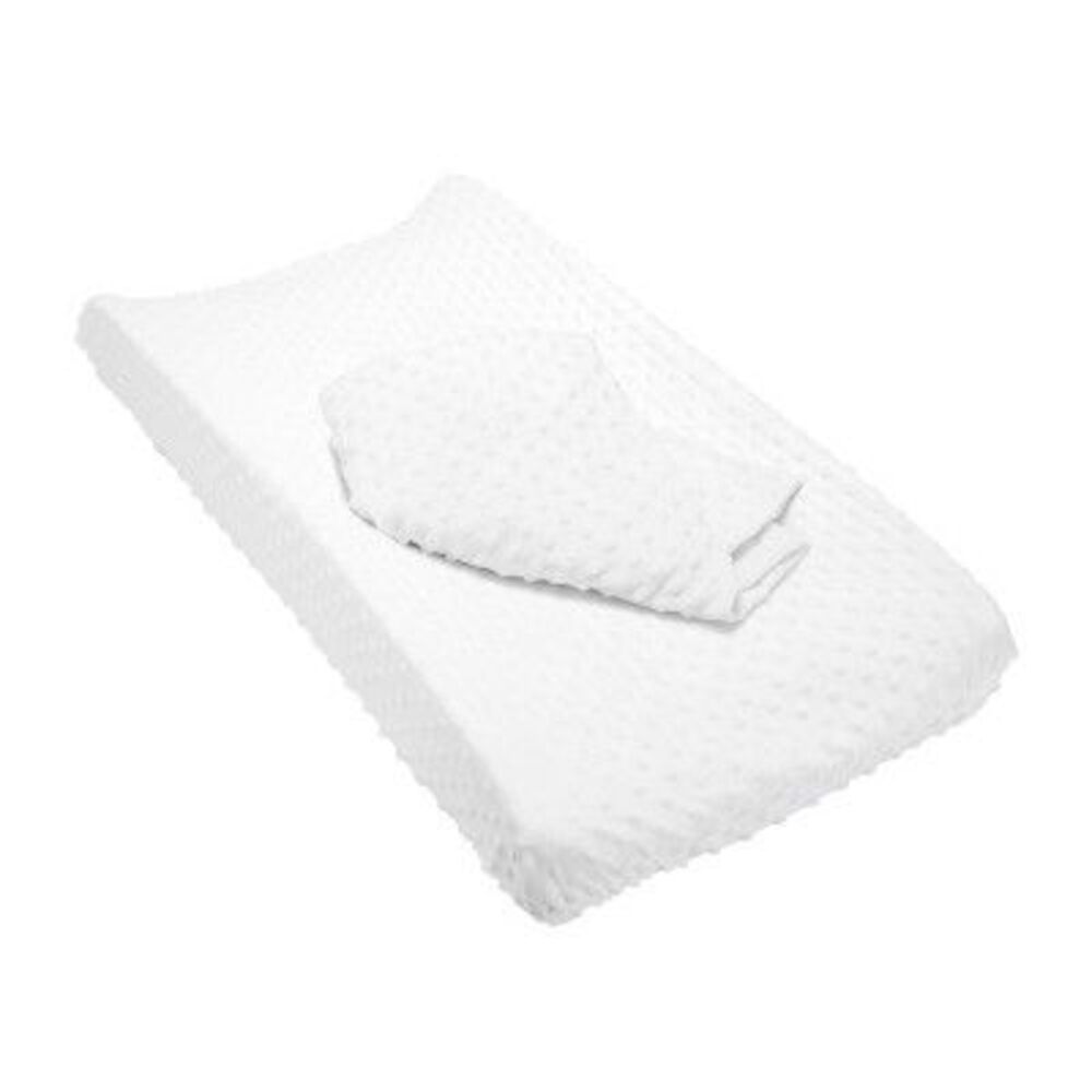 Munchkin -  Soft Diaper Changing Pad Covers - Warm Wh White